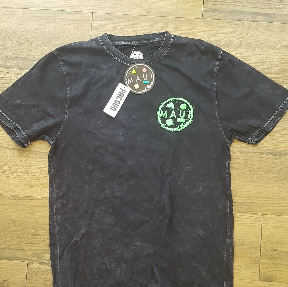 PacSun Black Tie Dye T-Shirt